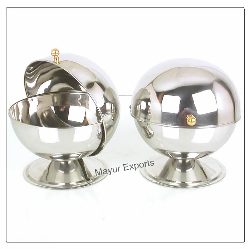 
Stainless Steel Sugar Bowl 