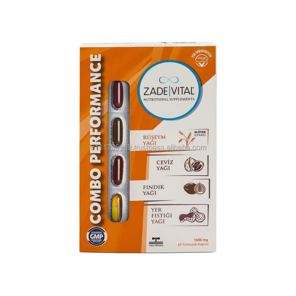 
Combo Performance - Wheat Germ, Walnut, Hazelnut, Peanut Oil - Zade Vital Nutritional Supplements 