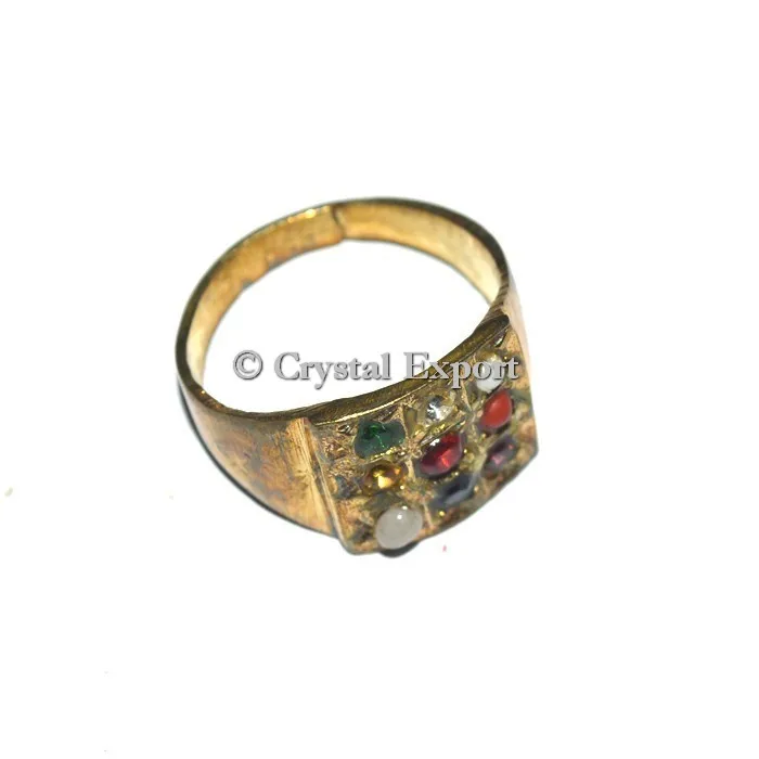 9 Planet Vastu Healing Chakra Ring-R17