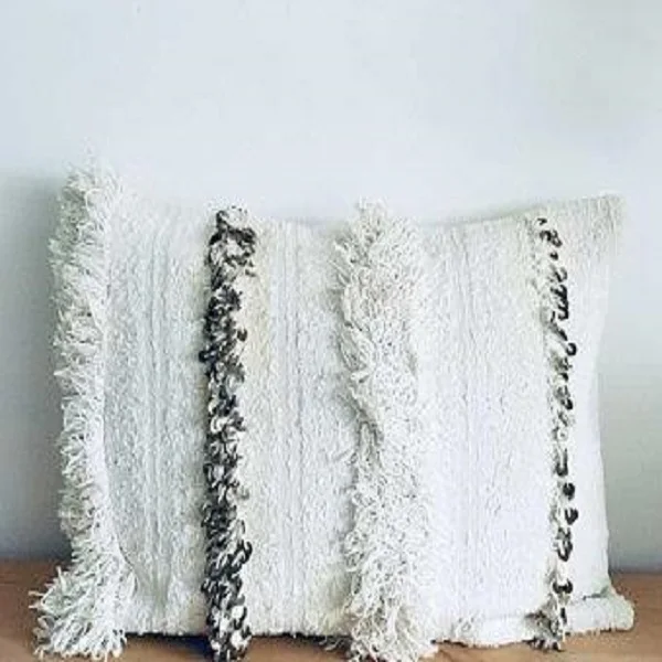 Moroccan Handmade Handira Wedding Pillows Covers