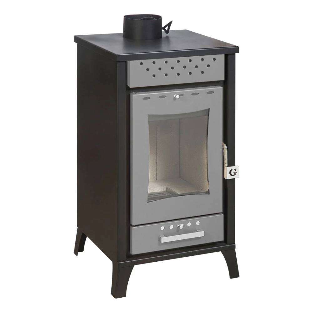 | 73,9% Efficiency (gekas Stoves Quality Wood Burning Steel European 15 Kw Gekas Stoves Cold Rolled Steel - MG 300) Minimalist