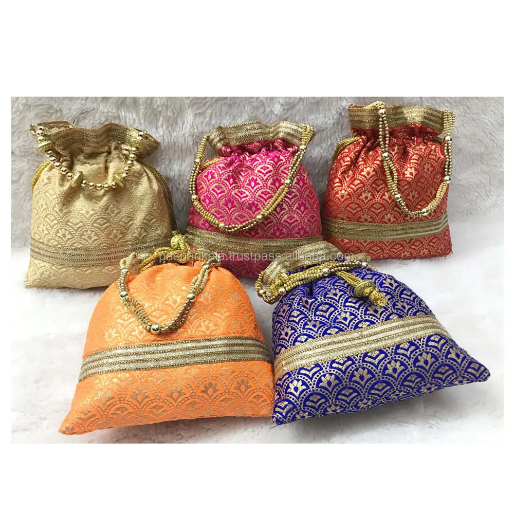 Handmade Embroidery Potli Bags