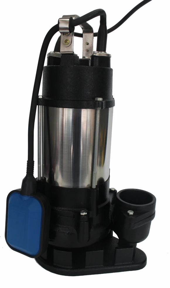 750w 1hp V750F Cast iron elettropompa Electric flood control drainage sewage water pump with float switch