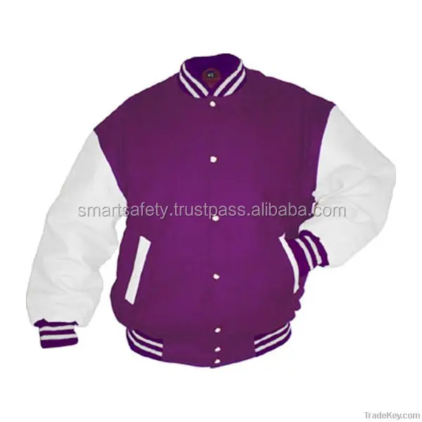 adults varsity jackets 2018 manufacturer Wool Leather Jackets