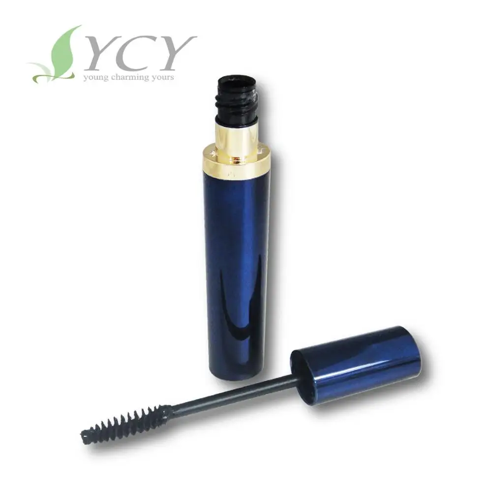 Lengthening private label golden blue packaging mascara