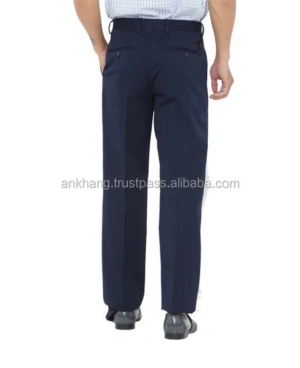 Popular classic fit dress pants for men