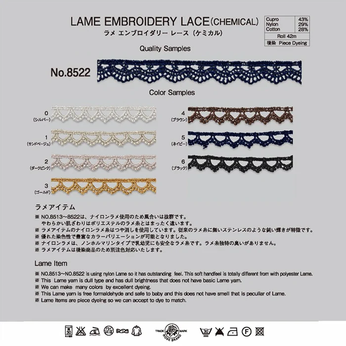 Reliable very very high quality guipure at reasonable prices