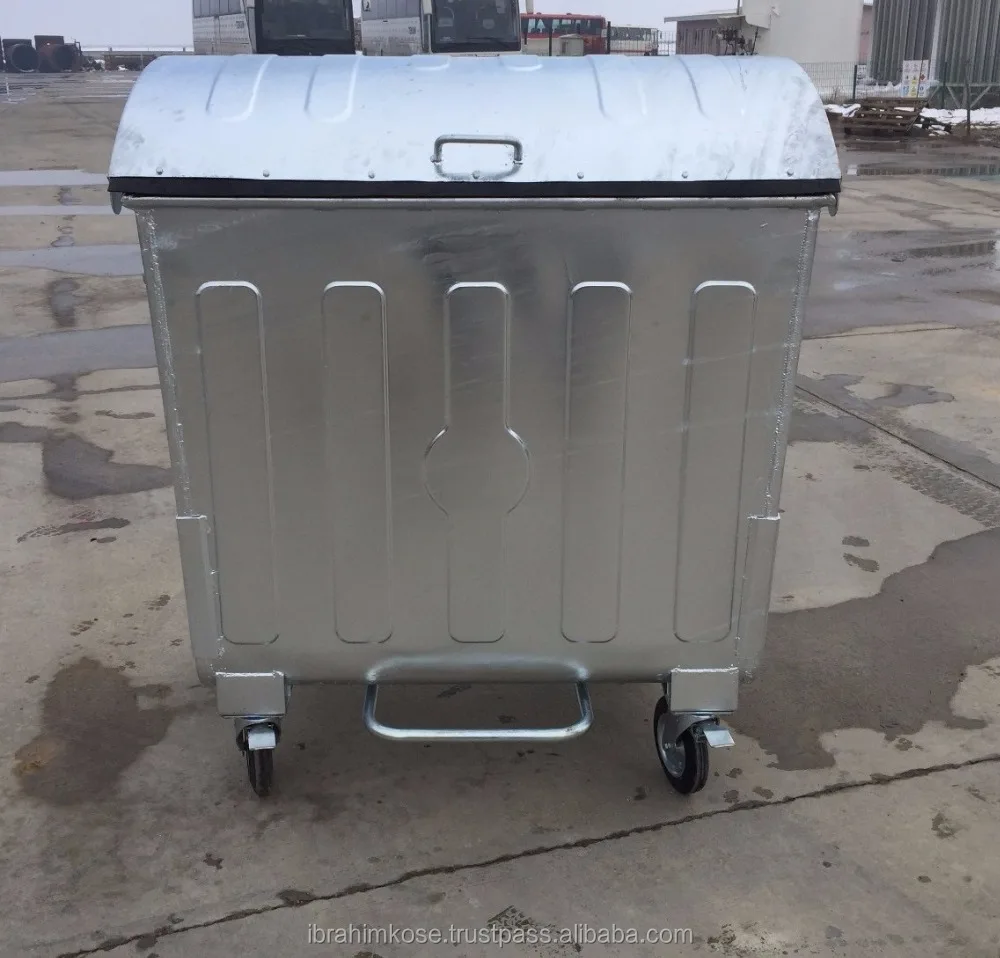 
1100 liter Full Dome Lid garbage bin 