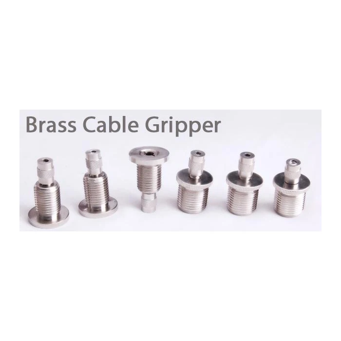 Top Quality Nickel Plating Brass Cable Gripper for Panel Light Lamp Holders From Indian Manufacturer and Supplier