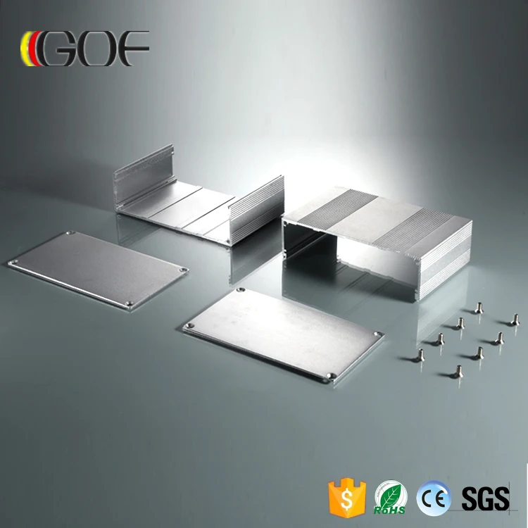 hot sales pcb power switch enclosure new arrival diy box electronics aluminum enclosure project box