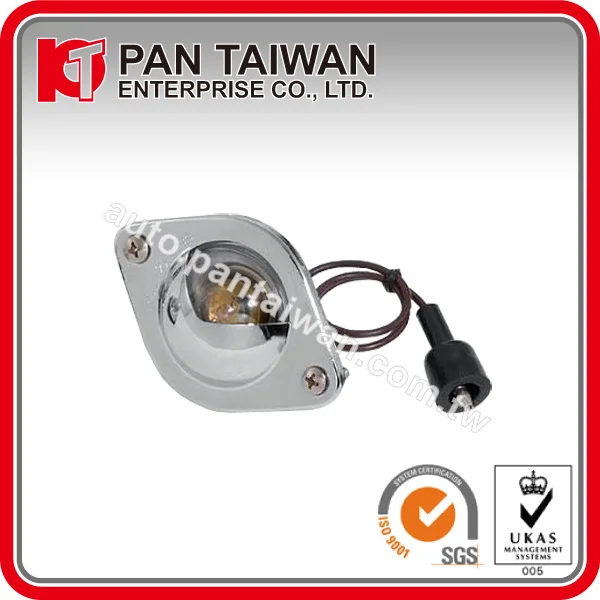 LP1001 for GM for CHEVROLET K10/20/30 79-86, G10/20/30 1979-96, R10/20/30, V10/20/30 87-88 STEP BUMPER REAR LICENSE PLATE LAMP