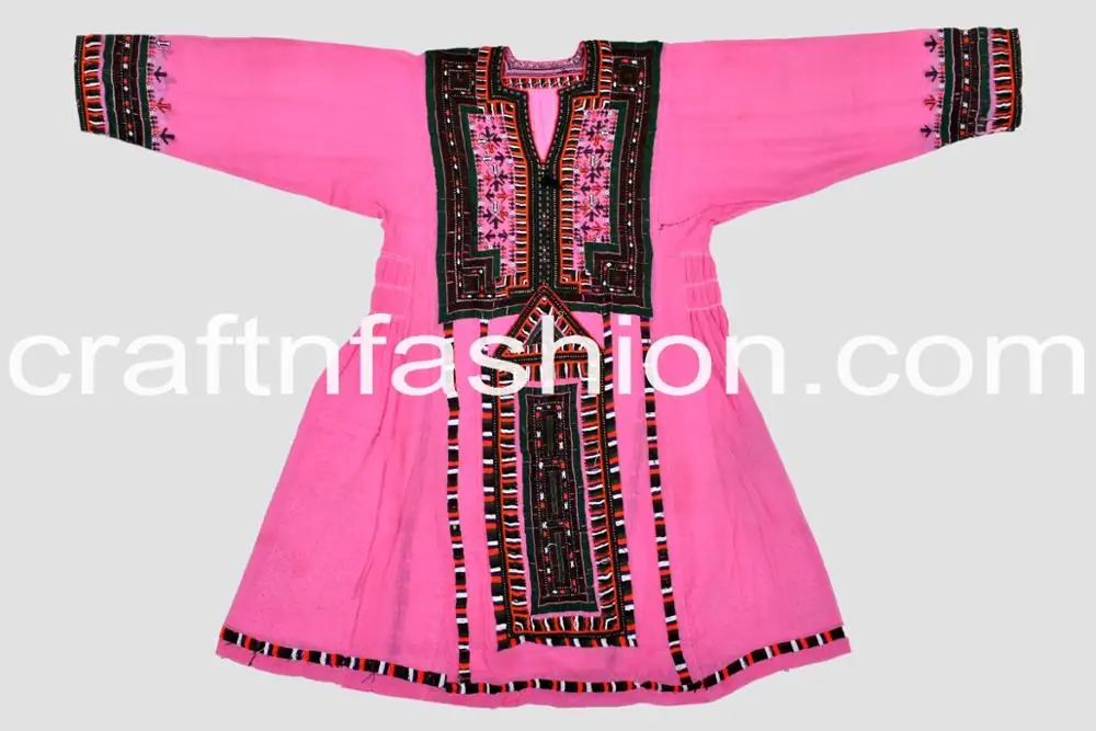 
Banjara Ethnic Traditional Balochi Top - Balochi Culture Hand Embroidered Top - Balochi Kuchi Handmade Top 