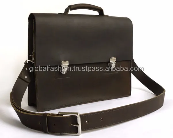 Genuine Leather Messenger Bag