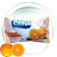 Elsa soap with fruit with 60 grs flow pack