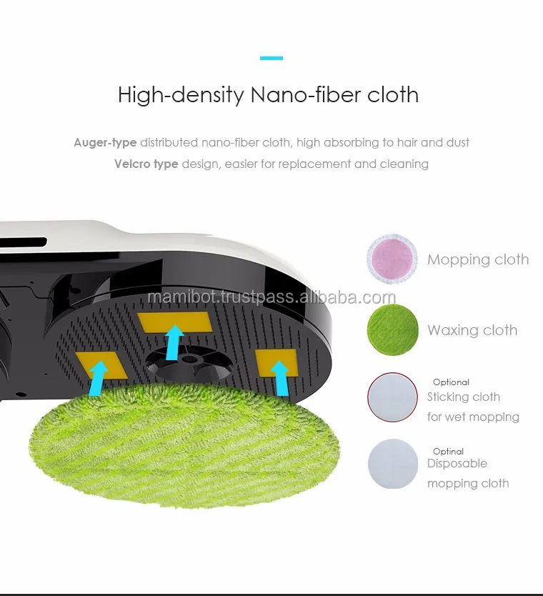 2022 Latest Mamibot Mopa380 Multifunctional Floor Mop Cleaner Wireless Electric Mop Robot Microfiber Cloth,microfibre Fabric