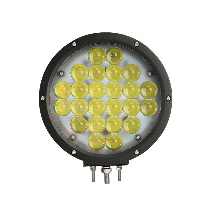72W Overhead High brightness Crane Warning Light Round type for forklift lights driving Light Work Lamp Styling Spotlights