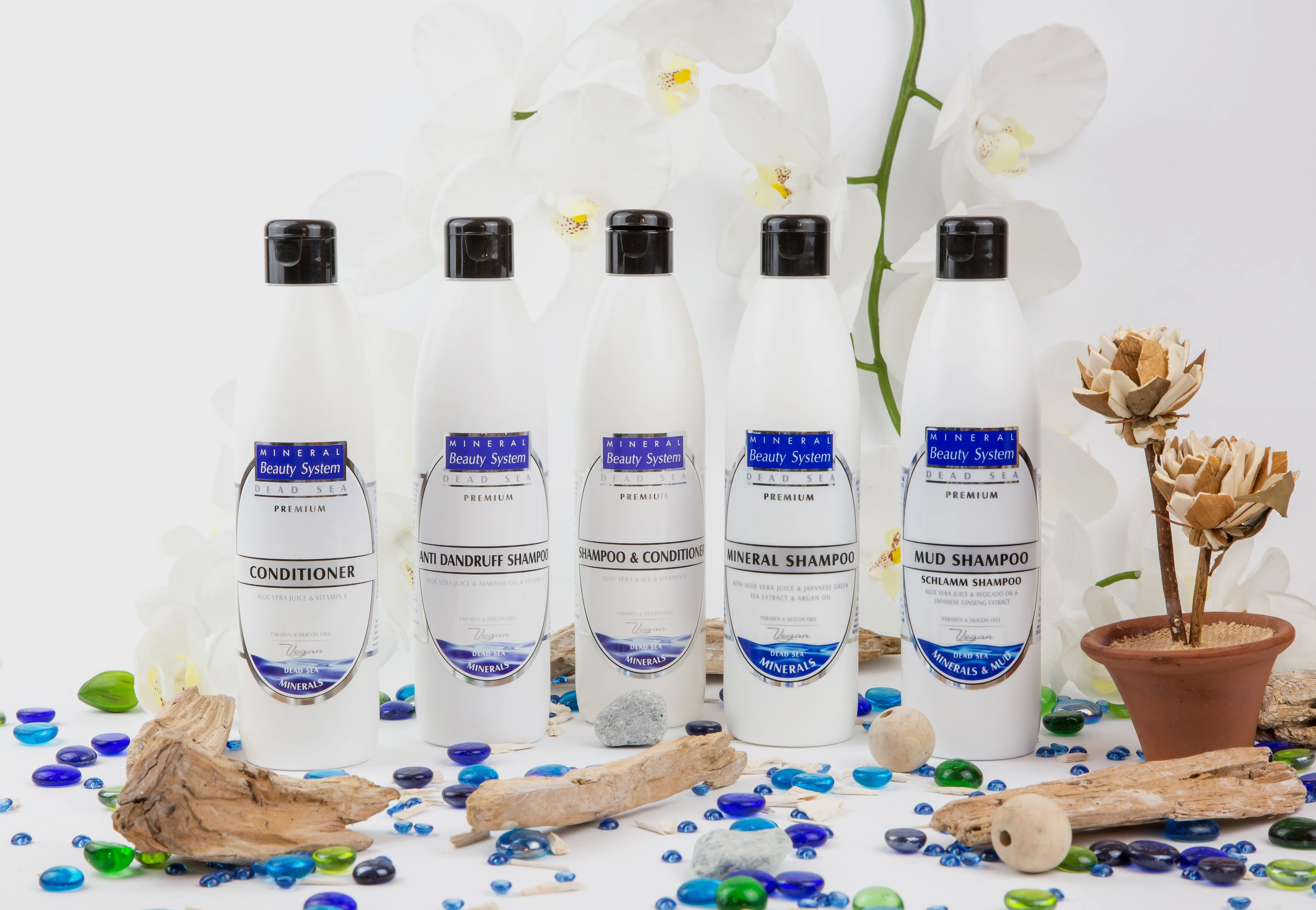 
Natural Avocado oil and Mineral Shampoo & Conditioner - Dead Sea cosmetics from Israel 