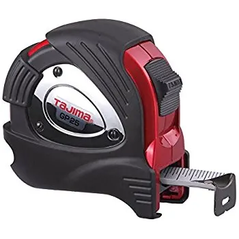 Delicately precise and durable high quality tape measure. Manufactured by Tajima Tool Corporation.