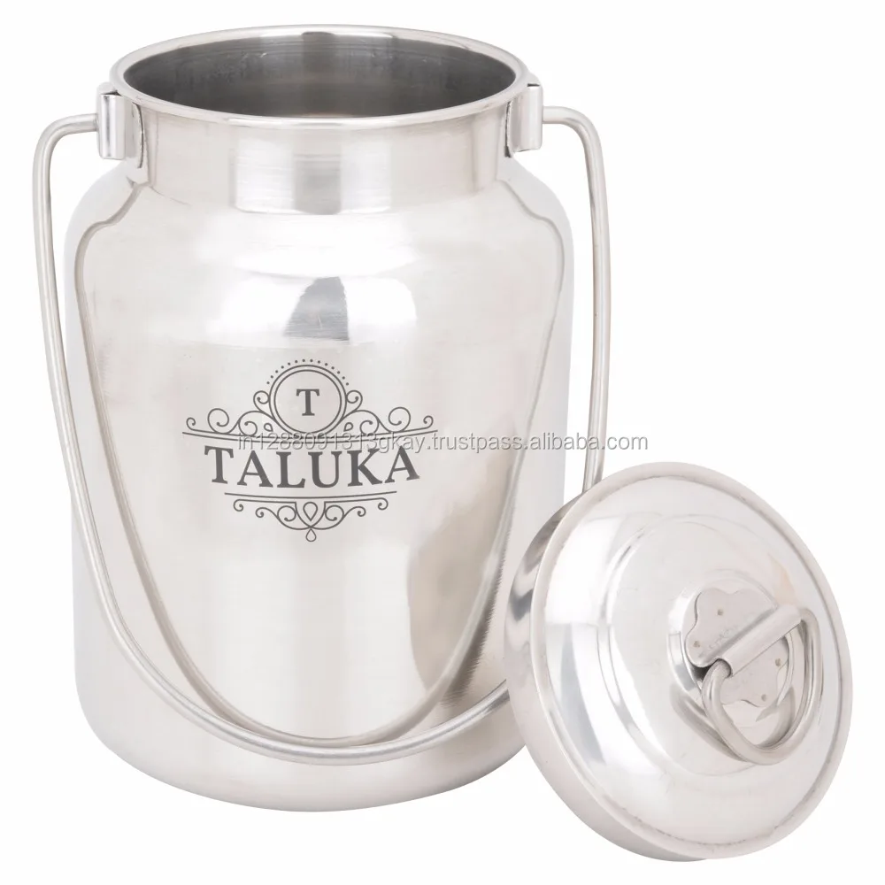 High quality 169 oz storage pot stainless steel milk can