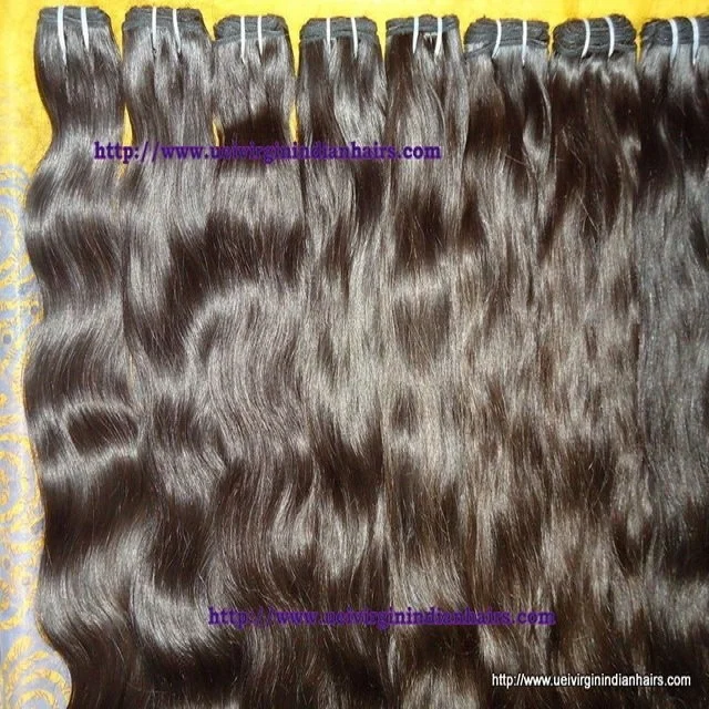 Самые продаваемые товары в Америке Европе! Натуральные индийские человеческие волосы прямые из Индии необработанные волнистые