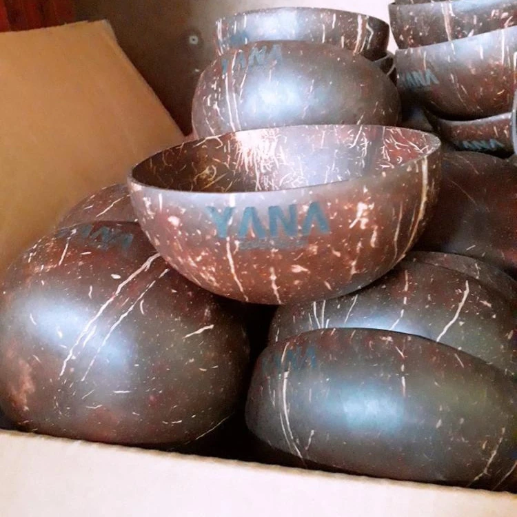 
COCONUT SHELL BOWL 100% NATURAL PRODUCT ECO DINNERWARE 84919425898 