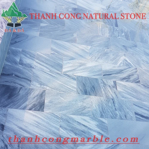 Vietnam Cloudy Bluestone Sandblasted Tiles Tumbled Honed Matt Surface Treatment for Outdoor & Exterior Granite Material