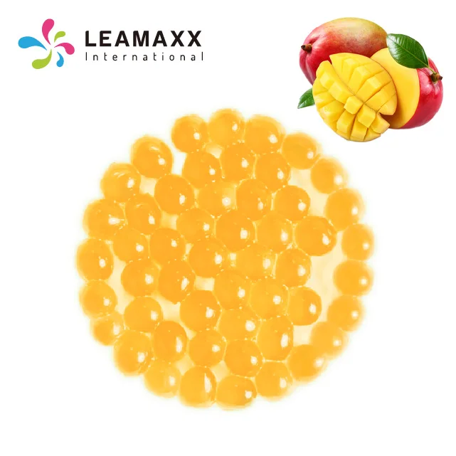 Hot-selling Boba Milk Tea Strawberry Popping Boba for Taiwan Bubble Tea Wholesale Supplier