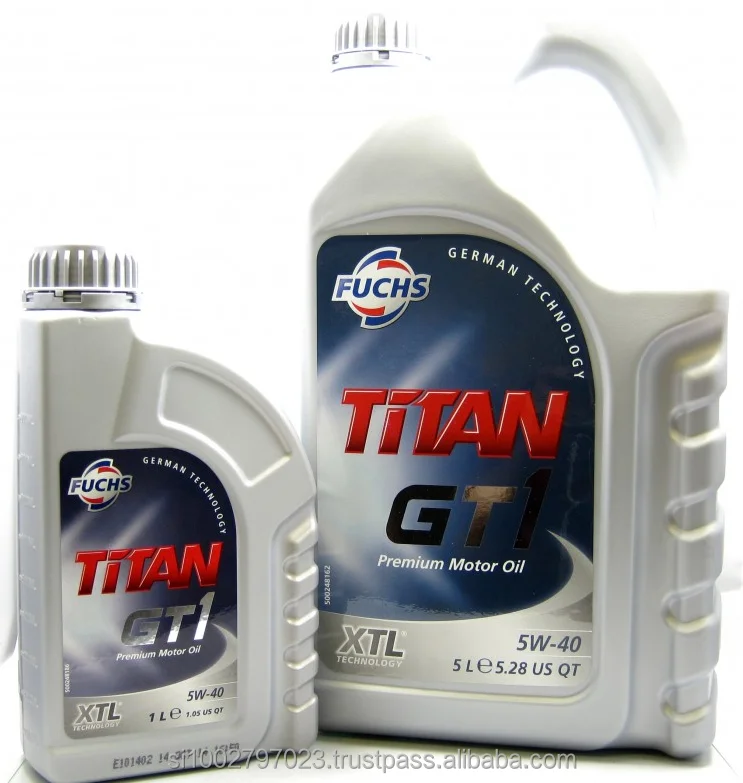 
Titan GT1 SAE 5W-40 XTL 5x4L 