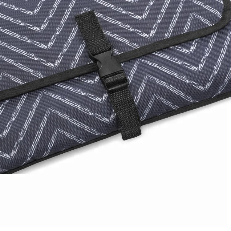 
Portable Home Travel Outside Changer Mat Baby Portable Diaper Changing Pad Diaper Pad with Head Cushion and Pockets 