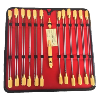 Threaded Fitting Liposuction Cannulas with Handle