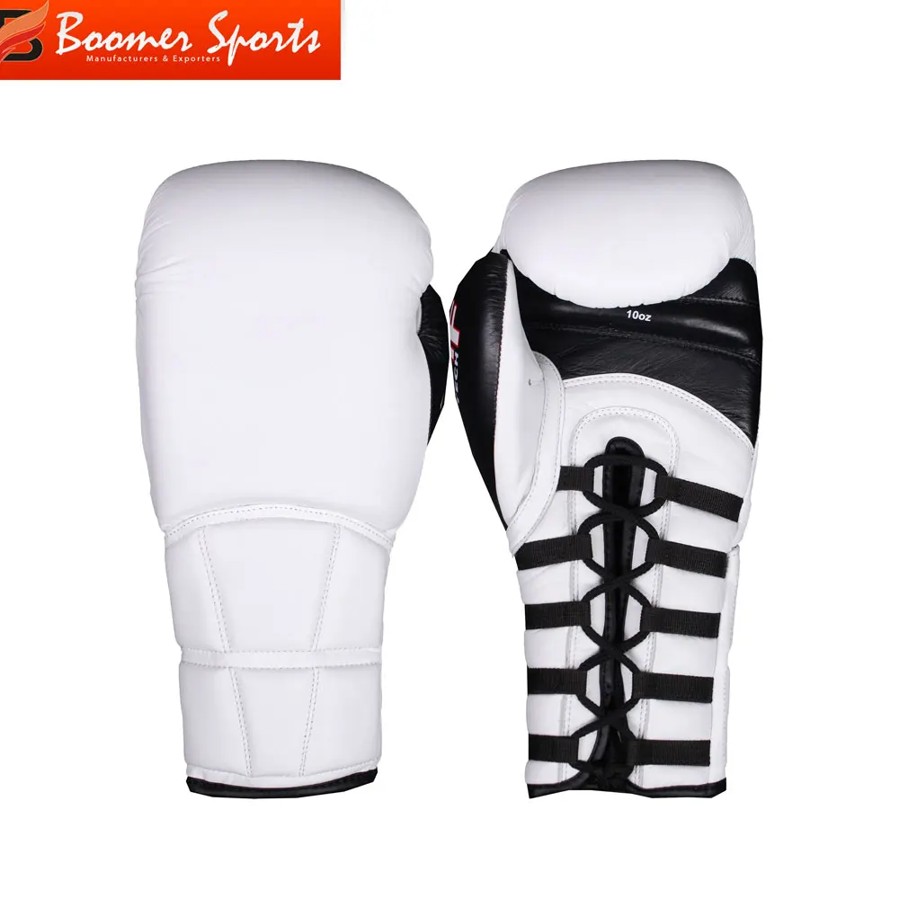 Fighting Boxing Gloves Pakistan leather custom logo boxing fighting gloves