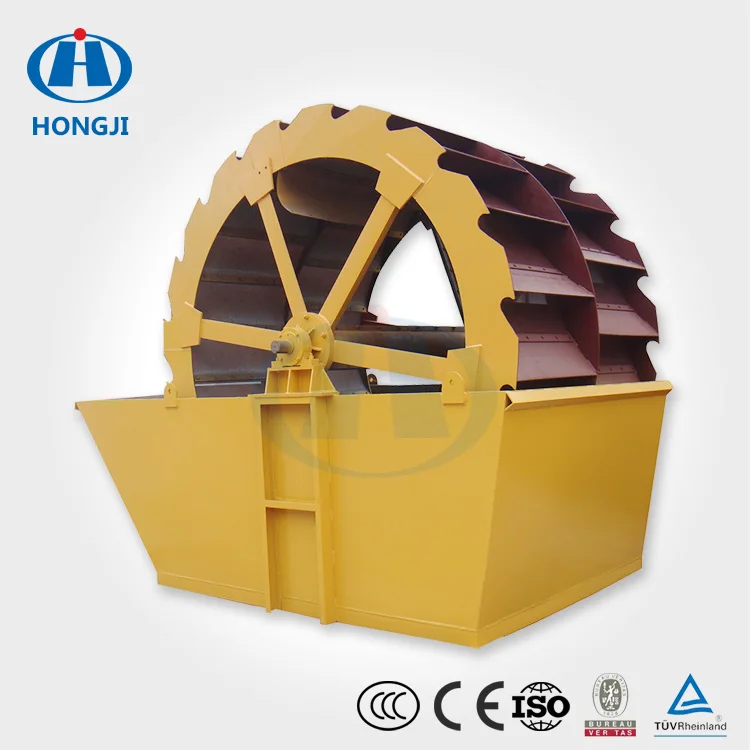 China Wheel Bucket Sand Washing Machine Equipment For Sale