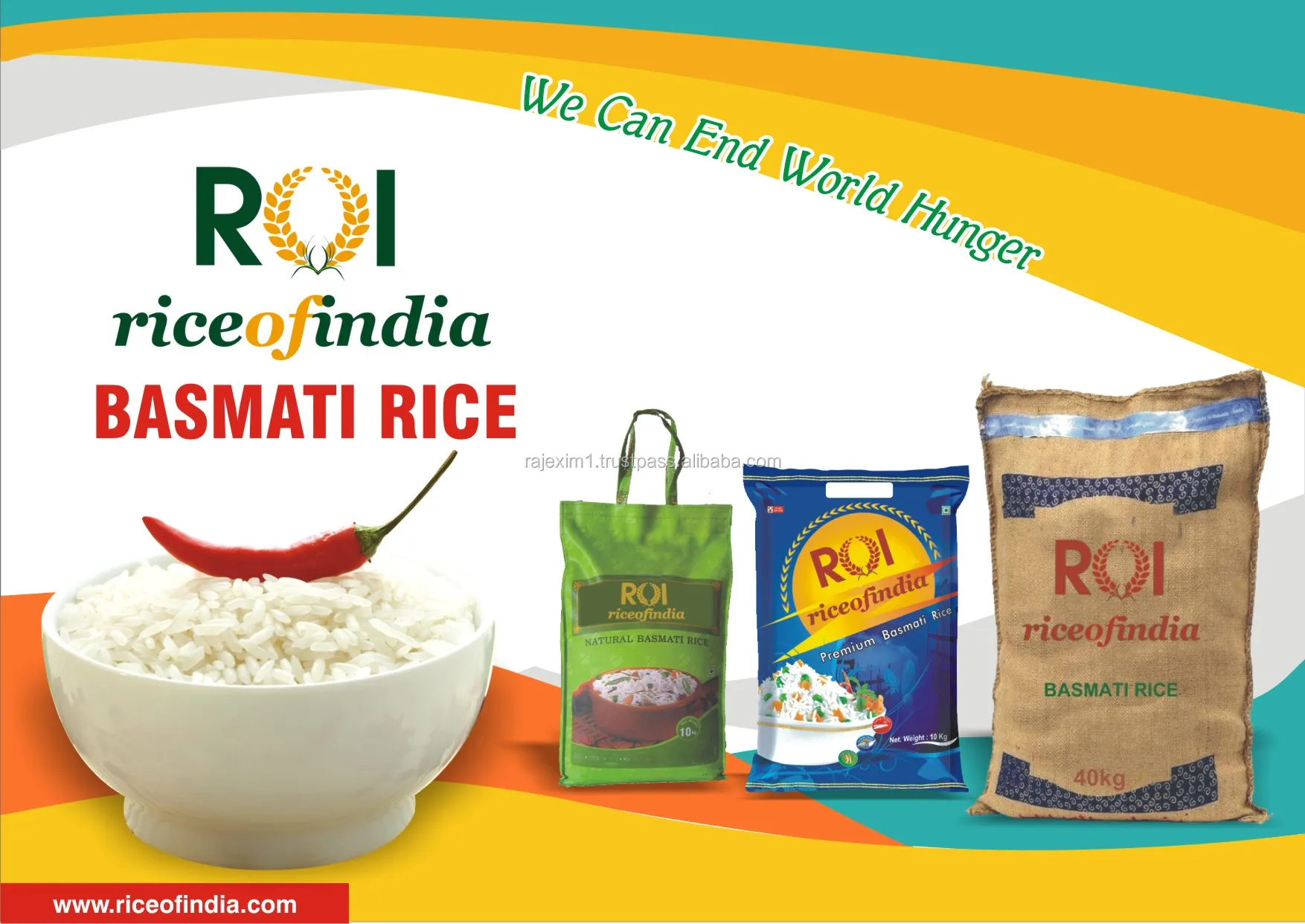 Superior Quality Exporter Basmati Rice which is famous for its quality and aroma