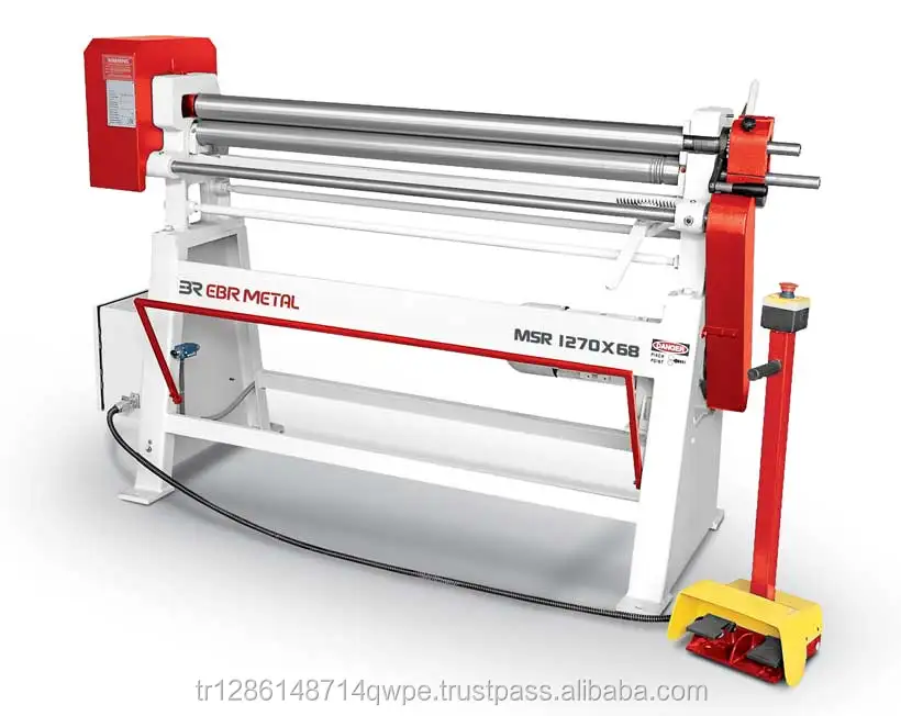 
3 ROLLS MOTORISED and MANUEL PLATE BENDING MACHINES 