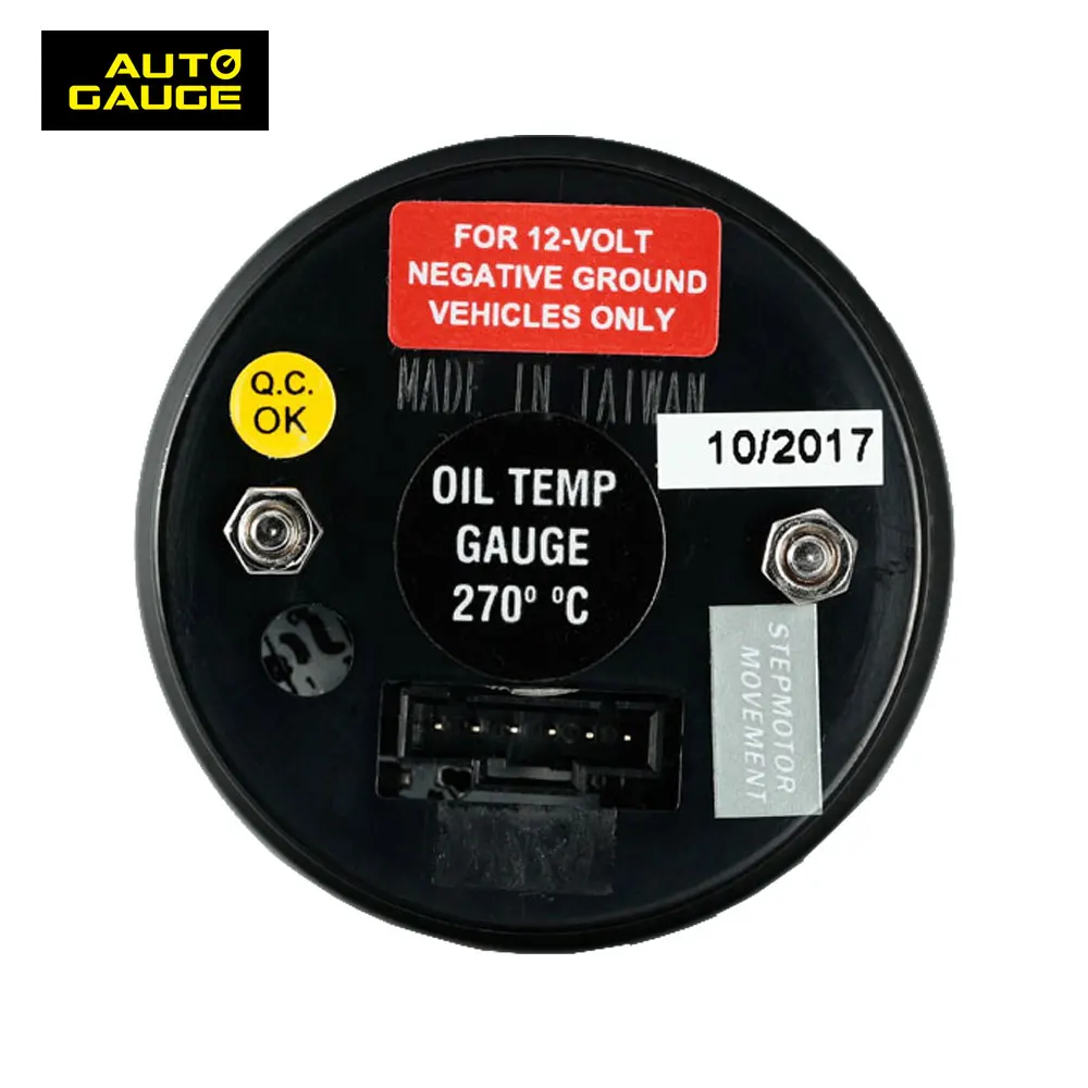 Japanese electric step motor parts oil temp gauge