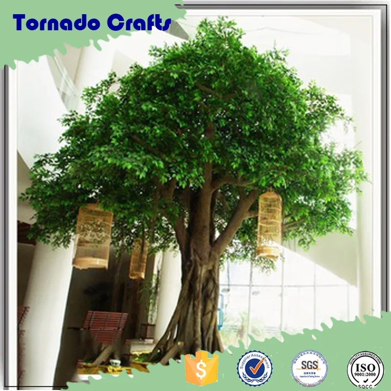 2016 Tornado outdoor decorative artificial plants live ficus tree on sale