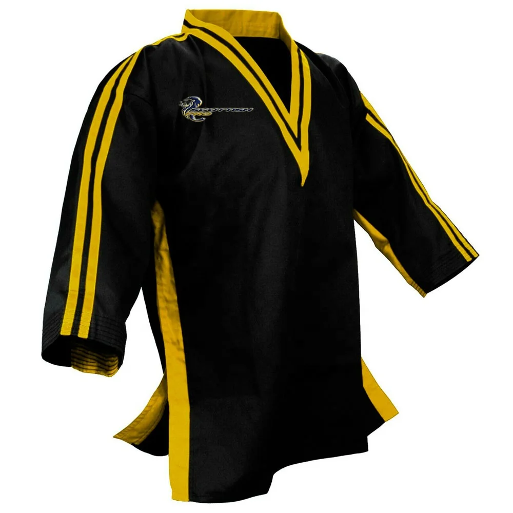 Karate Taekwondo Demo Team Jackets Gi Freestyle Competition Martial Arts Tops