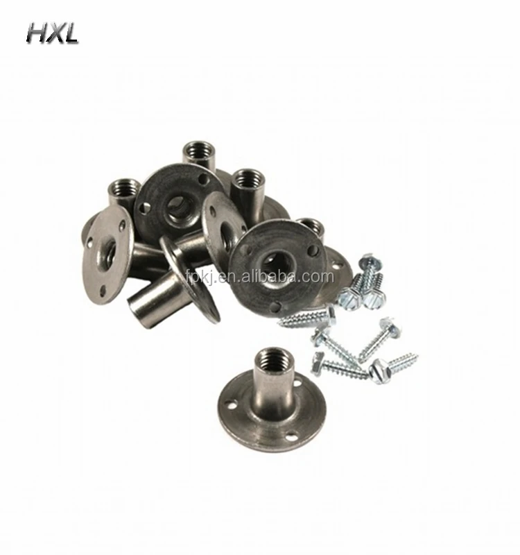 custom made ss316 climbing wall fixing holds nut round/ rectangular base nut T nut