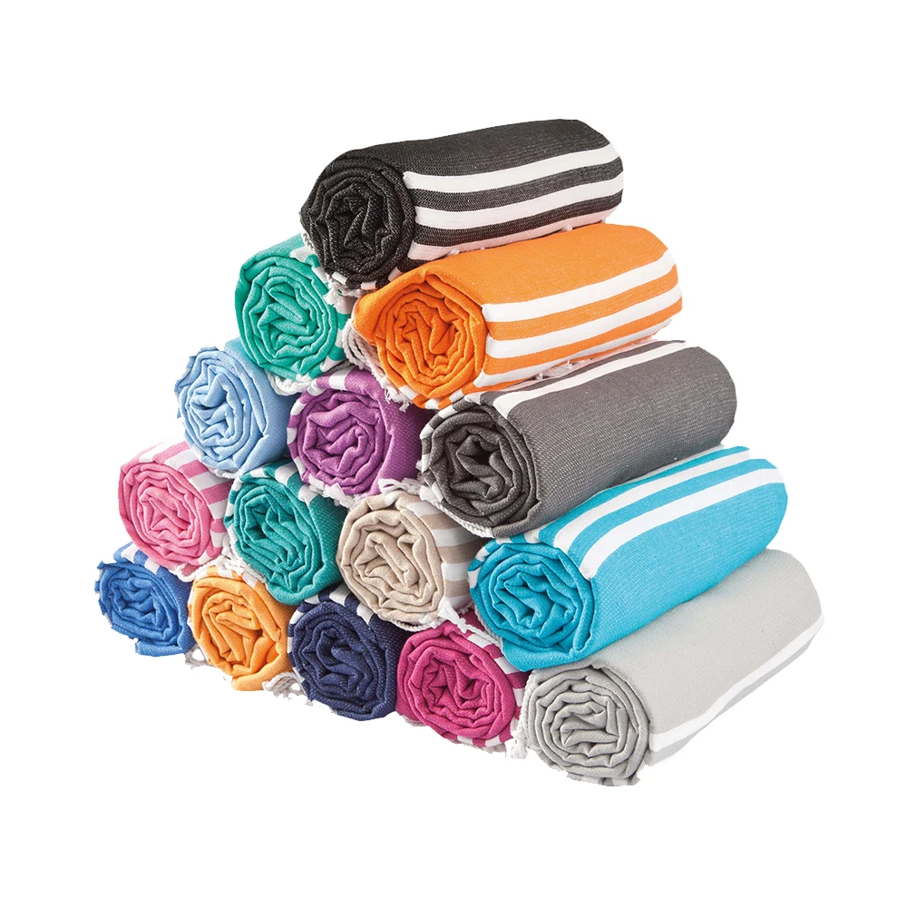 Super Soft 100% Cotton Turkish Bath Towel Peshtemal 95*180 cm 290 gr Turkish Beach Towel Fouta