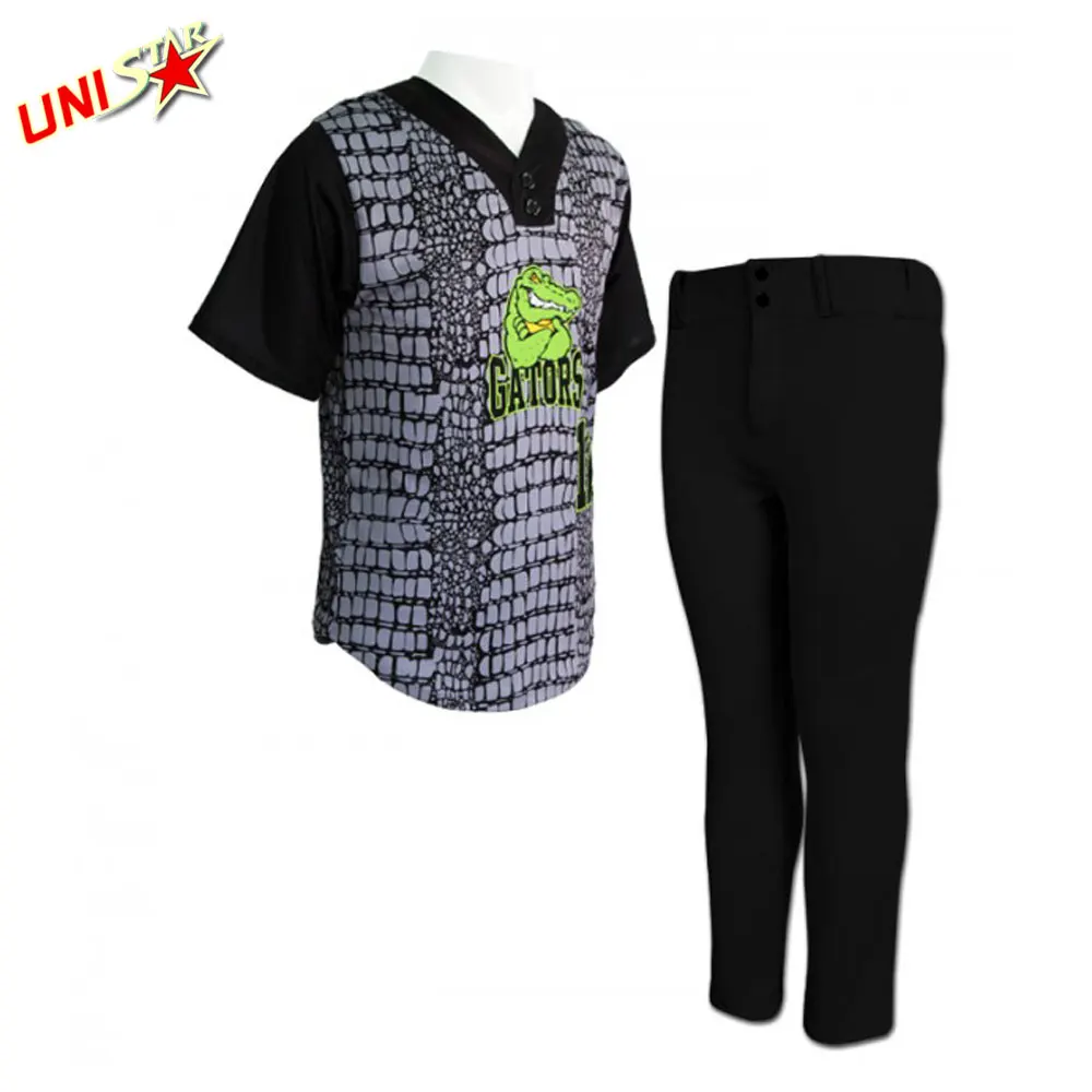 Custom Made Sublimation Baseball Uniform