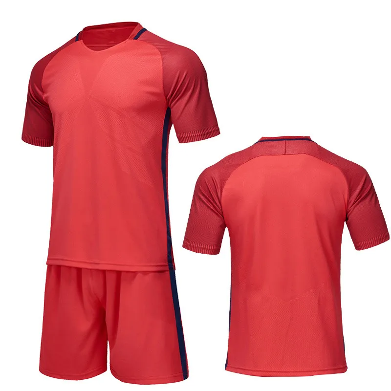 Sportswear men football jersey & shorts customized soccer jersey manufacturer