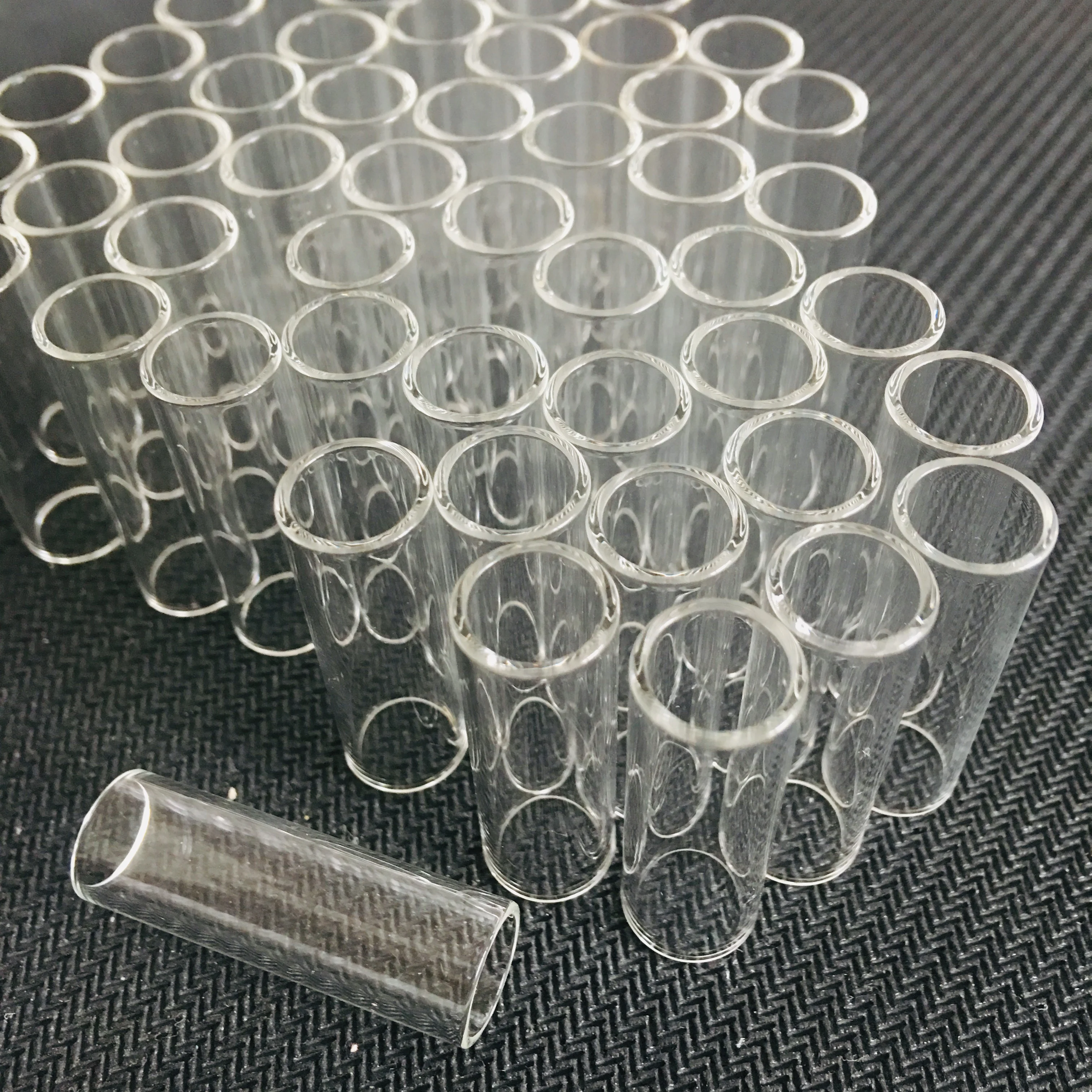 Food Grade Fire Polished Small size  Borosilicate Glass Tube