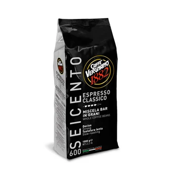 
caffe vergnano espresso classico 600 coffee beans 