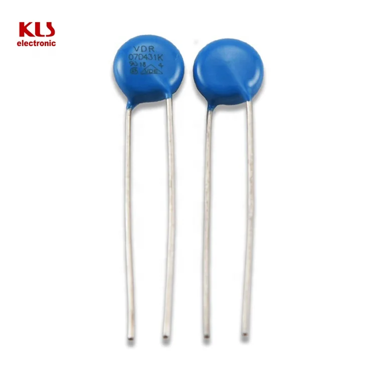 
KLS6-07D431K VDR ZOV 430V 1.75KA disc 7mm 3movs varistor 