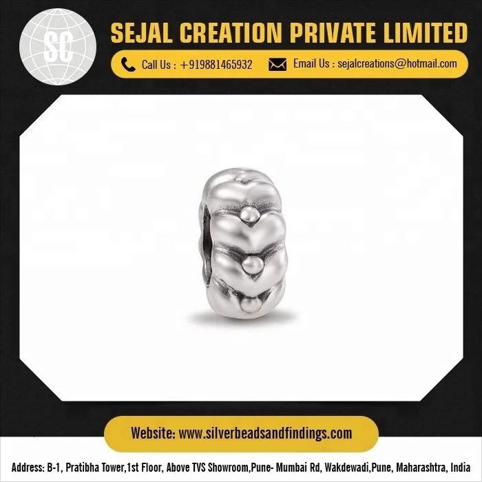 B76 Silver Metal Beads High Quality Wholesale Price Silver Beads Global Supplier at Affordable Price