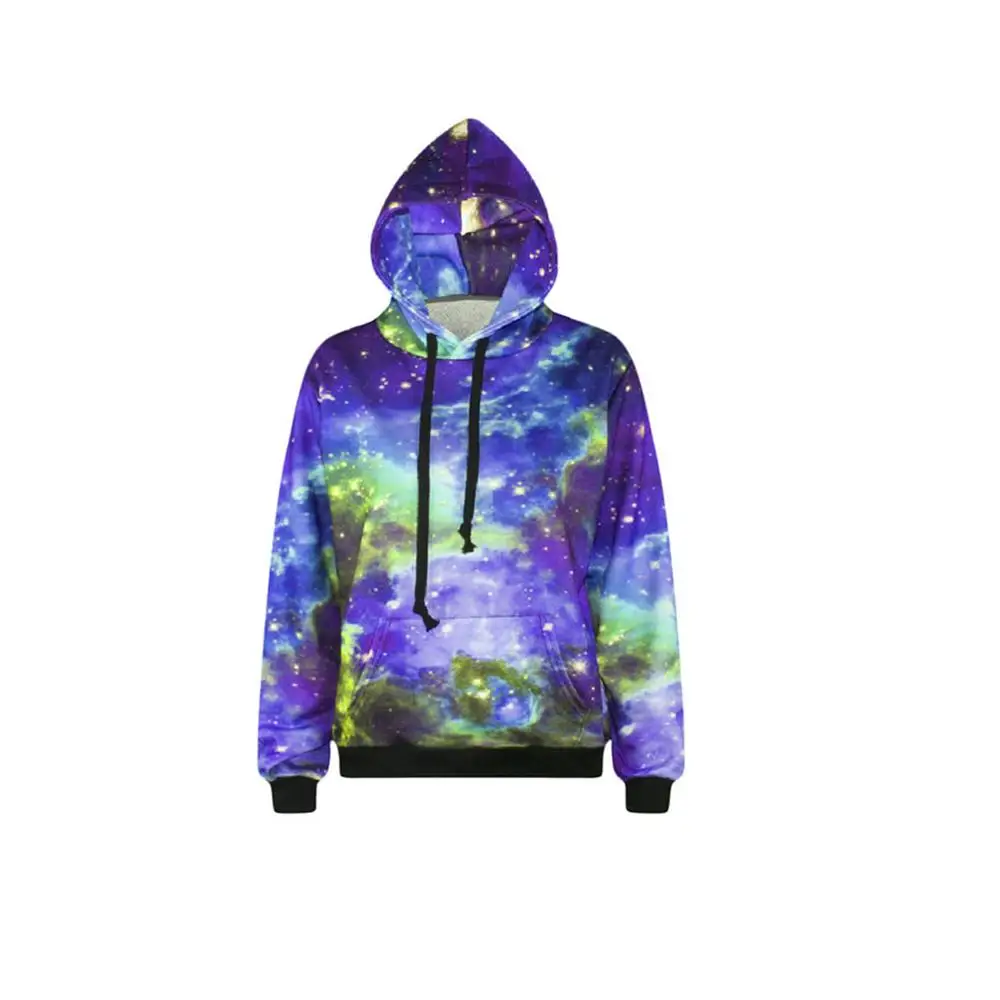 Galaxy Sublimation Printing 3d Men Hoodie