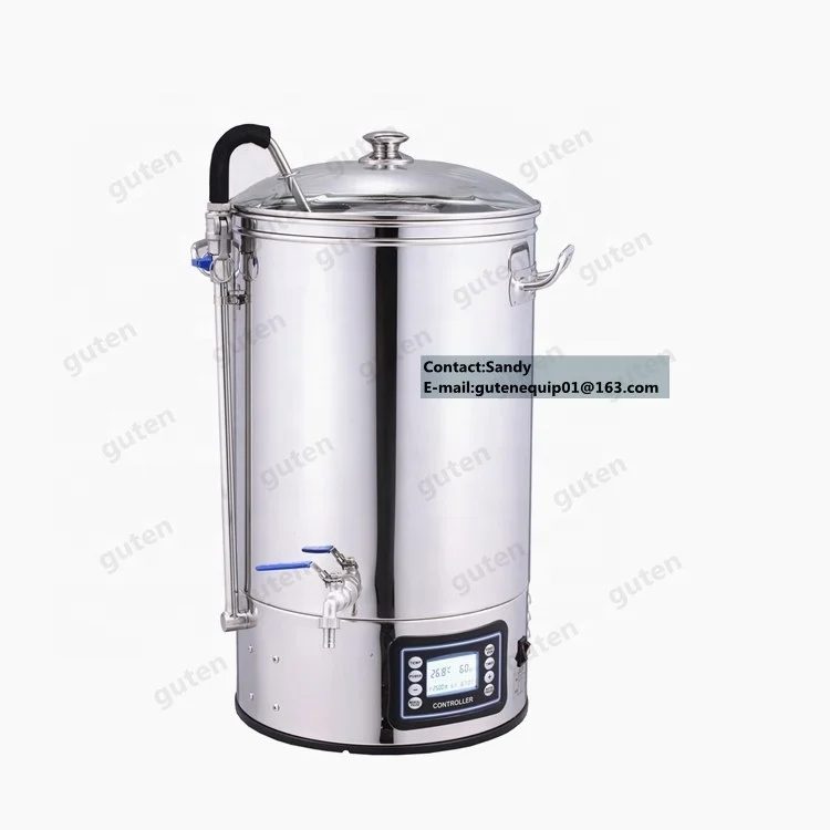 All in One Automatic brewery/Electric Mash Tun/Guten 30l/Brew Kettle 30L/Microbrewery Equipment/ BM-S400M-1