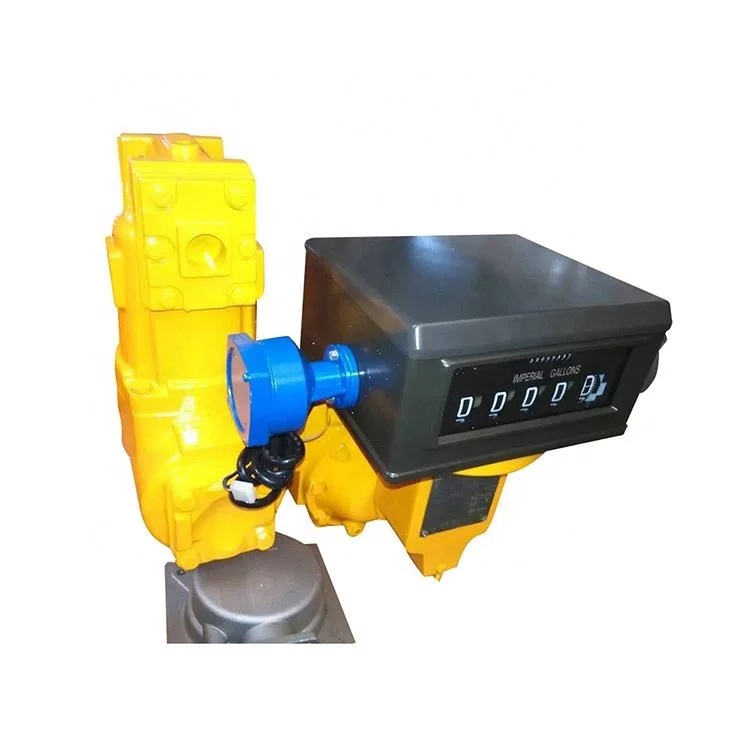 Competitive price marine sensor natural gas flow meter positive displacement type 4 inch PD meter with printer pulsar