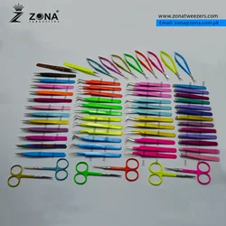 Pakistan Made Eyelash Extension Tweezers / Best Cosmetic Eyelash Tweezers /Fine Tips And Perfect Individual Tweezers