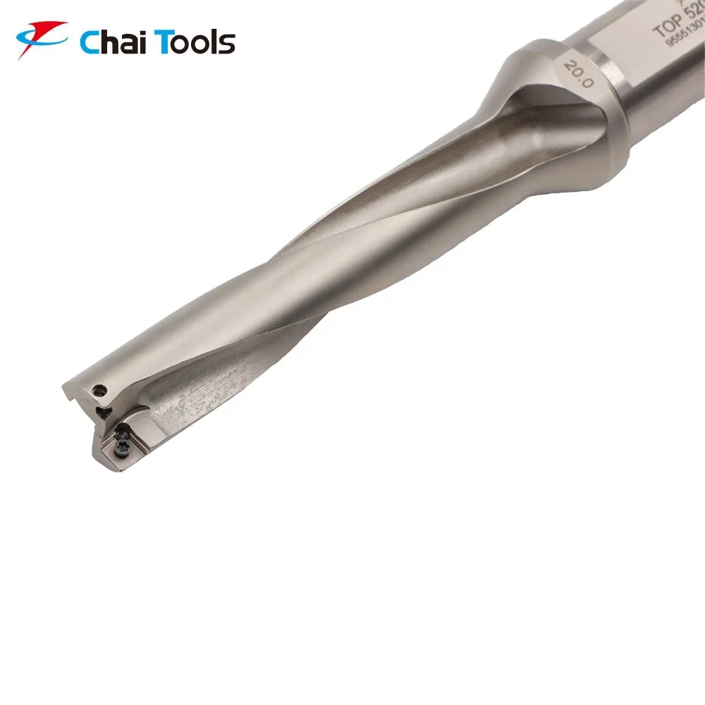 High Speed Indexable Insert U Drill Matched With SOMT Carbide Insert